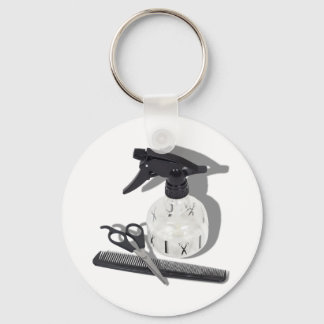 HairdresserItems060910Shadows Key Ring