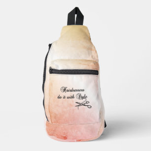 Hairdressers Do It With Style Sling Bag