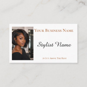 Hairdressing Template Business Card