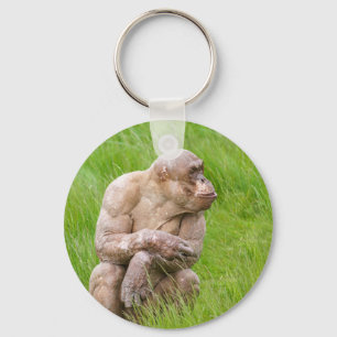 Hairless Chimpanzee Key Ring