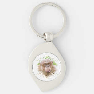 Hairless Chimpanzee Key Ring