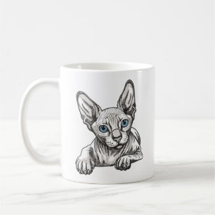 Hairless Sphynx Cat Coffee Mug