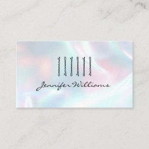 Hairpins Hair Stylist Hair Salon Hairdresser Qr Business Card