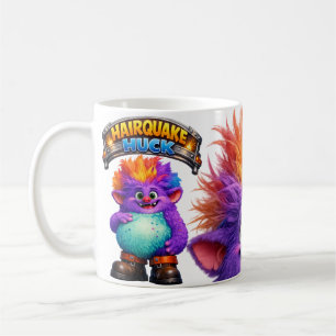 Hairquake Funny Monster  Coffee Mug