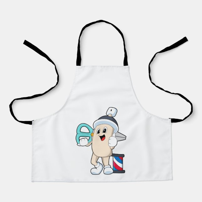 Hairspray as Hairdresser with Scissors Apron (Front)