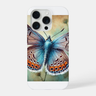Hairstreak Butterfly 051024IREF250 - Watercolor iPhone 15 Pro Case