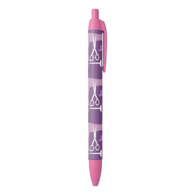 Hairstyles tools black ink pen (Bottom (Vertical))