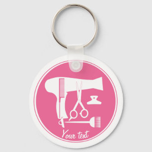 Hairstyles tools key ring