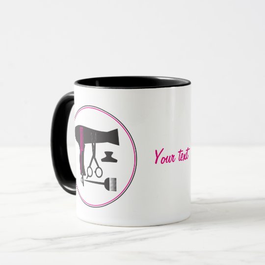 Hairstyles tools mug