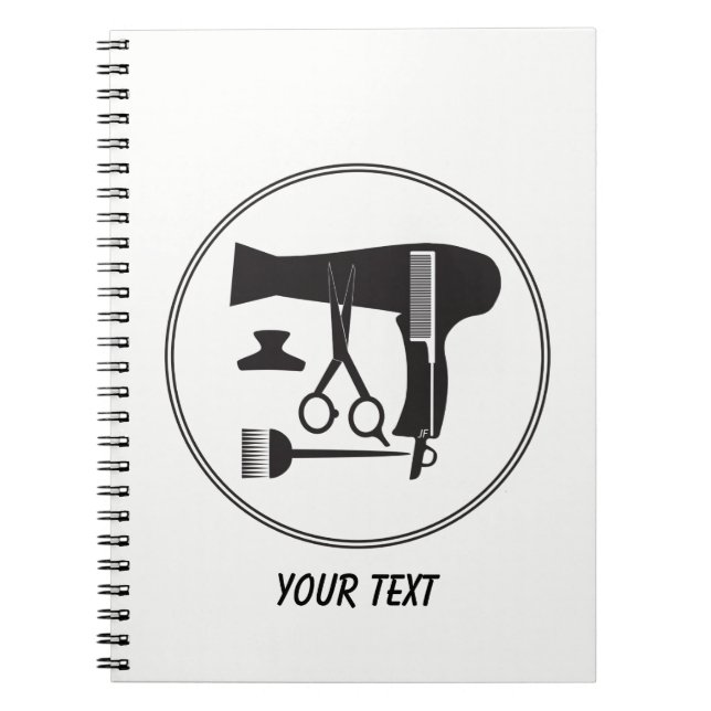 Hairstyles tools notebook (Front)