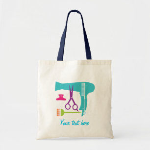 Hairstyles tools tote bag
