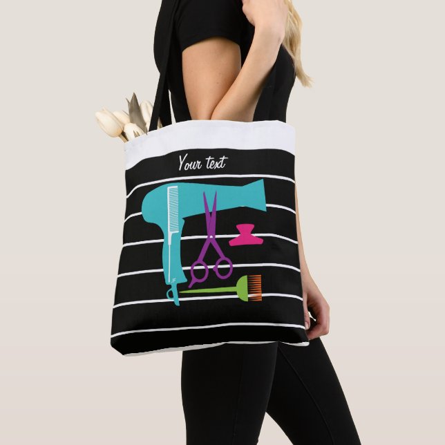 Hairstyles tools tote bag (Close Up)