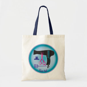 Hairstyles tools tote bag