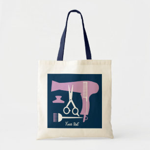 Hairstyles tools tote bag