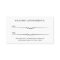 Hairstylist Appointment Card - Shadow of Damask