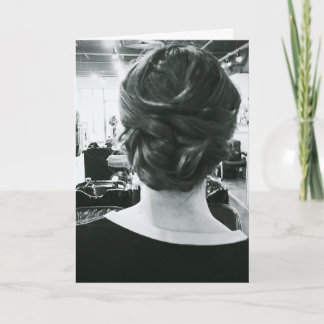 Hairstylist Birthday Card