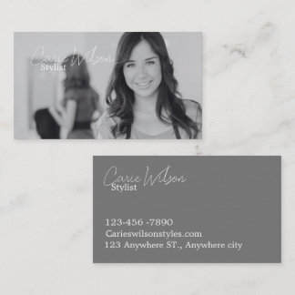 Hairstylist   business card