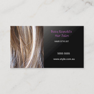 Hairstylist Business Card