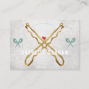 Hairstylist business cards, Hairpin business cards
