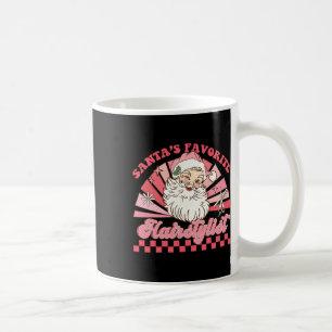 Hairstylist Christmas Santa Claus Vintage Xmas Hai Coffee Mug