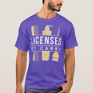 Hairstylist Colourist Cosmetology Beautician Stude T-Shirt