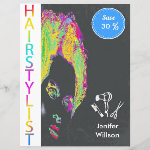 Hairstylist Discount Offer Flyer