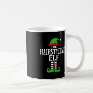 Hairstylist Elf Matching Family Group Christmas Pa Coffee Mug