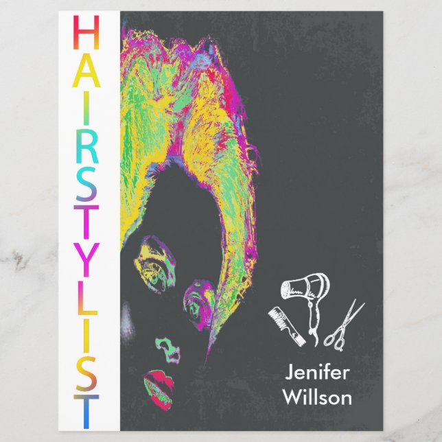 Hairstylist Flyer (Front)