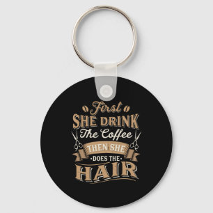 Hairstylist Hairdresser Gift Key Ring