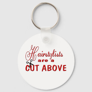 Hairstylist Key Ring