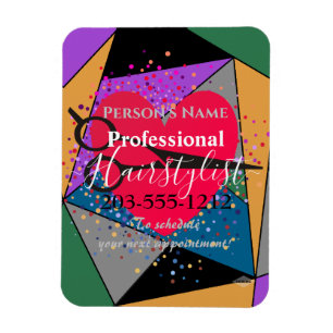 Hairstylist Promotional MagnetHAMbyWG Magnet