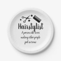 Hairstylist Quote Funny Hairdresser Stars Party