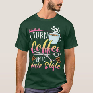 Hairstylist Salon Hairdresser Stylist Scissor Hair T-Shirt
