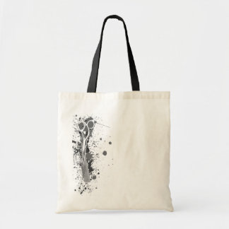 Hairstylist Scissors and Comb Splatter Tote Bag