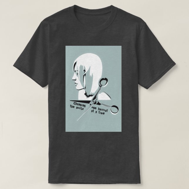 Hairstylist Swag T-Shirt (Design Front)
