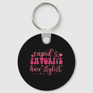 Hairstylist Valentine Cupid's Favourite Licensed H Key Ring
