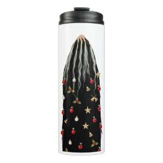 Hairy Christmas Tree - 2027 Haute Couture Hair Orn Thermal Tumbler