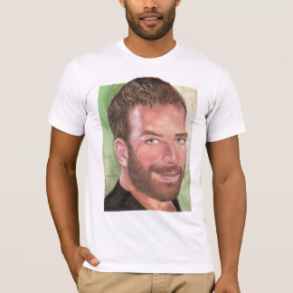 Hairyartist shirt #4- self portrait