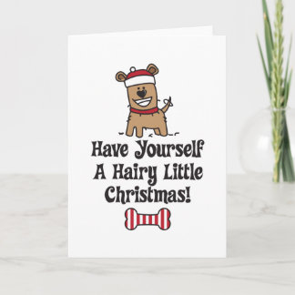 HairyChristmas Holiday Card