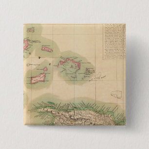 Haiti and Dominican Republic Sep 68 15 Cm Square Badge