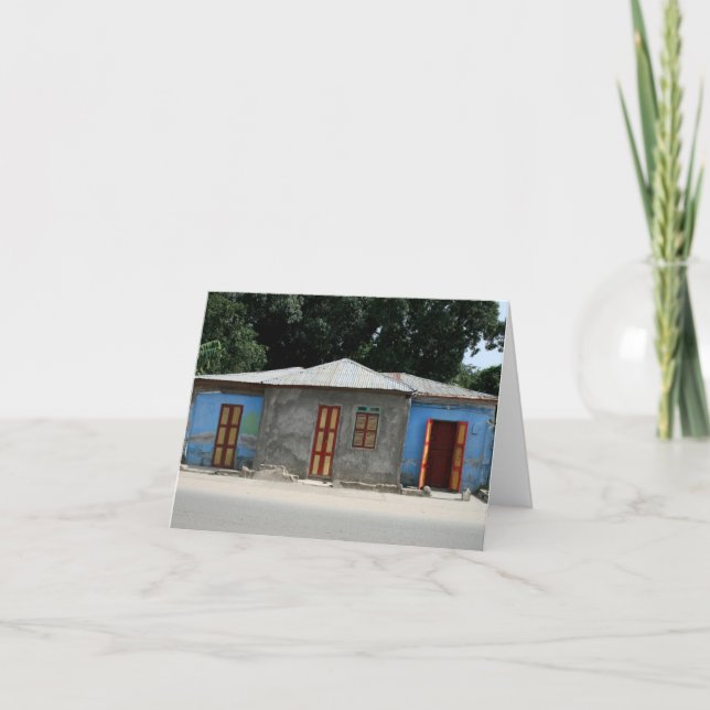 Haiti Blank Note Card (Front)