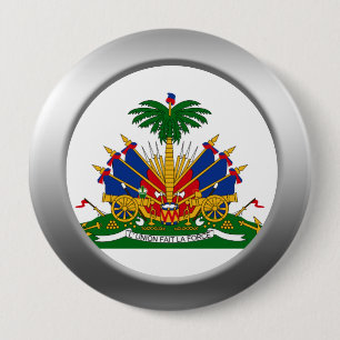 Haiti Coat of Arms 10 Cm Round Badge