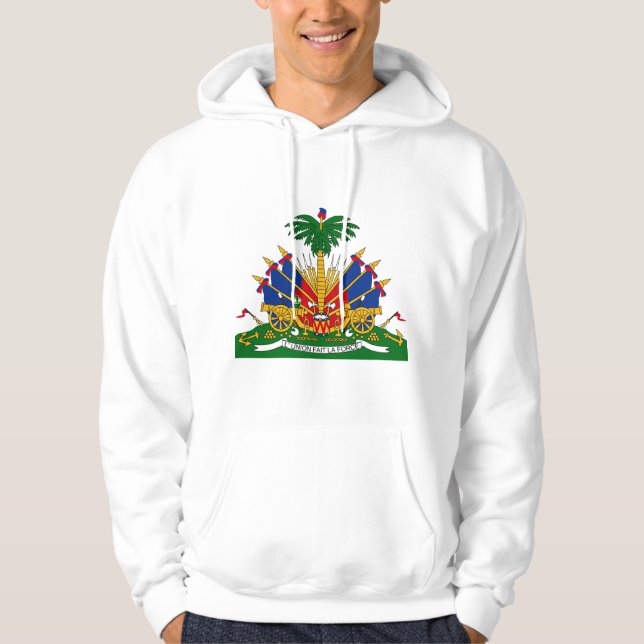 Haiti Coat of arms HT Hoodie (Front)