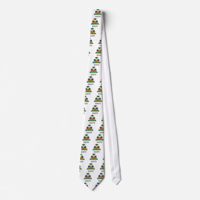 Haiti Coat of Arms Tie (Front)
