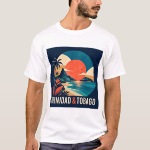 Haiti Contemporary Caribbean Collage T-Shirt