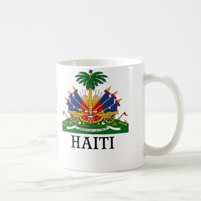HAITI - emblem/coat of arms/flag/symbol Coffee Mug (Right)