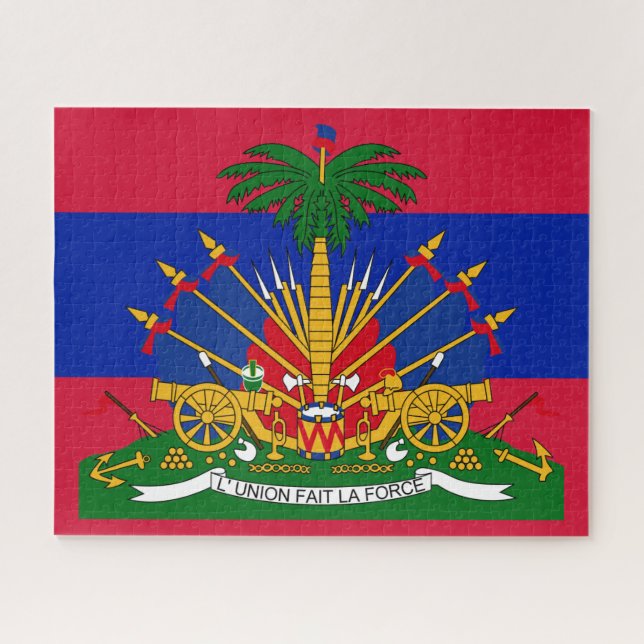 haiti emblem jigsaw puzzle (Horizontal)