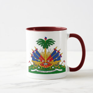 haiti emblem mug