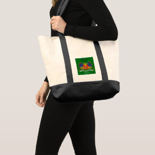 haiti emblem tote bag
