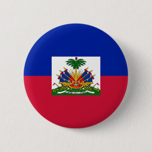 Haiti Flag 6 Cm Round Badge